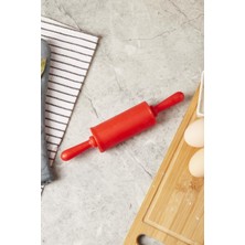 1001 Silicone Merdane 22CM-KIRMIZI