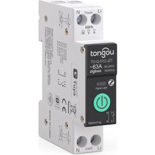 1001 Zigbee 63 Amper Akıllı Sigorta (Tuya, Smart Life, ZIGBEE2MQTT Uyumlu)