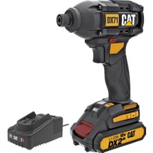 1001 DX71BC 18VOLT 2.0AH Li-Ion Tek Akülü 215NM Kömürsüz Profesyonel Şarjlı Darbeli Tornavida