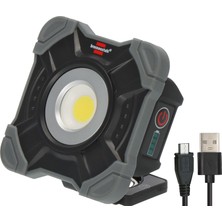 1001 Şarj Edilebilir LED Çalışma Lambası Sh 1000 Ma (1000LM, IP54, Mıknatıslı ve Çıtçıtlı Ş