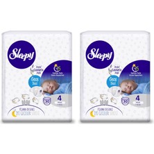1001 Gece Külotu 4 Numara Maxi 30X5 Adet (2 Paketi)