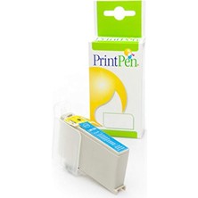 1001 Lexmark 100XL (14N1093) Cyan Muadil Mürekkep Kartuşu