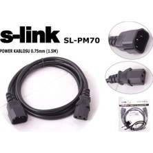 1001 SL-PM70 1.5m 0.75MM Monitör Power Kablo