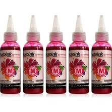 1001 Photoink Epson Süblimasyon Mürekkepler, Süblimasyon-Transfer Baskı Için 500 gr Kırmızı Müre