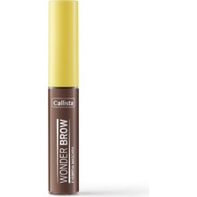 1001 Wonder Brow Eyebrow Mascara Kaş Maskarası 02 Brown, Kahverengi