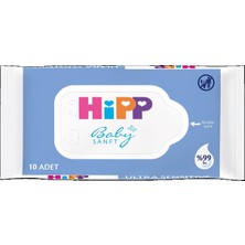 1001 Babysanft Ultra Sensitive Yenidoğan Temizlik ve Bakım Mendilleri (1 * 10)