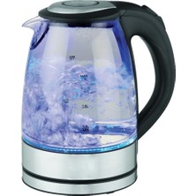 1001 Crown CRW-7204 Cam Kettle Elektrikli Isıtıcı