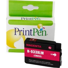 1001 933XL (CN055AN) Macenta Yüksek Kapasite Muadil Mürekkep Kartuşu