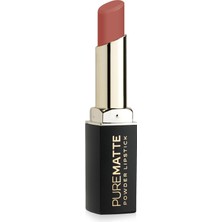 1001 Pure Matte Powder Lipstick No: 104 - Nemlendirici Pudramsı Mat Ruj