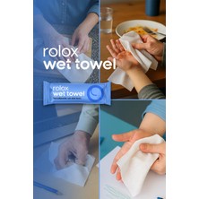 1001 Wet Towel - Tek Kullanımlık Rulo Islak Havlu - 50 Adet