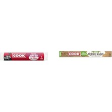 1001 Seti | Profesyonel Çöp Torbası, Jumbo Boy 80 cm x 110 cm X1 + Kesilmiş Doğal Pişirme Kağıdı