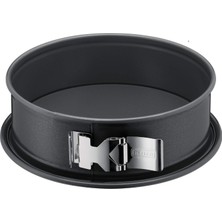 1001 Kaiser La Forme Plus Springform Mit Flachboden, Ø 24 Cm, Runde Backform, Safeclick-Verschluss, Schn