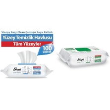 1001 Çamaşır Suyu Katkılı 100 Yaprak (2x) + Beyaz Sabun Katkılı 100 Yaprak