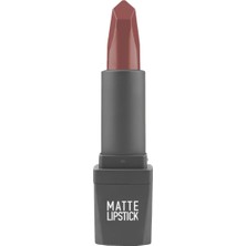 1001 Yoğun Renk Veren Uzun Süre Kalıcı Nemlendirici Kadifemsi Mat Ruj - Matte Lipstick 409 Rose Apric