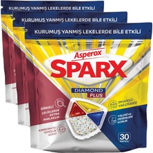 1001 Diamond Plus 30'lu Bulaşık Makinesi Deterjanı (3 Paketi)