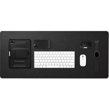 1001 Regnum Büyük Boy 90X40CM Mouse Pad Vegan Deri LD302 Siyah - APP04762 (Spigen Tr Garantili)