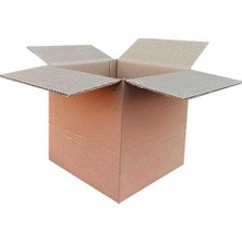 1001 25X25X25 cm Çift Oluklu (Dopel) Koli - Küp Kupa, Kozmetik & Hediye Kutusu