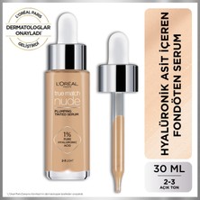 1001 Essie True Match Nude Serum Fondöten (2-3 Light, 30 Ml)