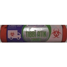 1001 Jumbo Tıbbi Atık Torbası 80X110 cm