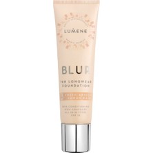 1001 Blur 16H Longwear Foundation SPF15 16 Saat Kalıcı Fondöten SPF15 Fresh Apricot