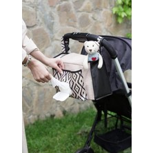 1001 Bebek Arabası Düzenleyici Çanta – 37 × 12 × 19 Cm, 3 Iç Bölme, Kilitli Kulplu Organizer, I