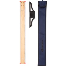 1001 Ahşap T-Cetveli 60 cm (Sökülebilir Başlık, Kumaş Kılıf)