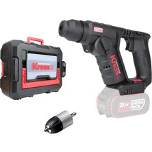 1001 KUC50.91 20VOLT Kömürsüz 1.7j Profesyonel Sds-Plus Pnömatik Şarjlı Matkap + 10MM Mandren (Akü