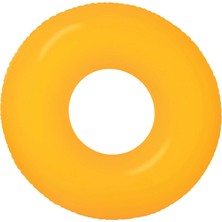 1001 59262 Neon Renkli Simit 91 Cm, Su Sporları, Plaj Malzemesi, Şişme Ürün, Yüzme Aksesuarı, Kamp