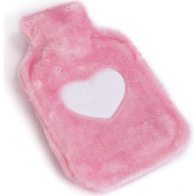 1001 ZY1000-HTP Sıcak Su Torbası Peluş Kalpli, Pembe
