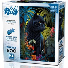 1001 500 Parça Kara Panter Puzzle