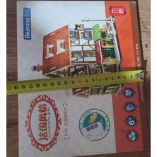 1001 Exe 1 Adet Ahsap Yapboz Puzzel Ev Tahta 35 Parça 15X10.5X18.5 cm Yapılmış Hali