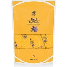 1001 Lavanda Kolonyalı Mendil 50'li
