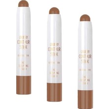 1001 Chubby Contour Stick No:02 Medium Tan - Kontür Kalemi (3 Paketi)