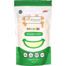 1001 Soul Kitchen Organik Ince Buğday Irmiği 400GR (Bebek Irmiği)