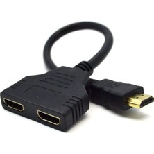 1001 AL-4664 2 Port HDMI Splitter Switch Çoklayıcı