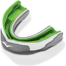 1001 Evergel Single Mouthguard, Green/grey