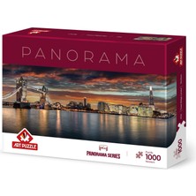 1001 Tower Bridge,london 1000 Parça Panorama Puzzle
