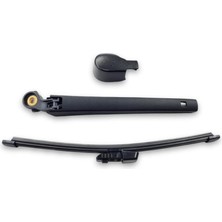 1001 Arka Cam Silecek Kolu Kapağı Takım 6R6955707B Vw Polo 6r ile Uyumlu 2010-2017