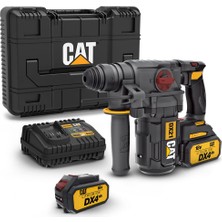 1001 DX21 18VOLT 4.0AH 2.2j Li-Ion Çift Akülü Şarjlı Kömürsüz Profesyonel Sds-Plus Pnömatik Kır