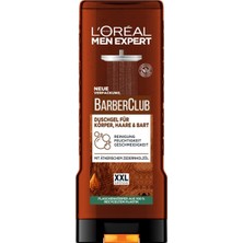 1001 L'oréal Men Expert Barber Club Xxl Erkek Duş Jeli, Vücut, Saç ve Sakal Için, 400 ml