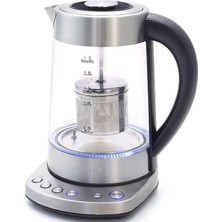1001 WK-0816G Teacraft Çay Makinesi ve Su Isıtıcı, Metalik