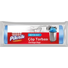 1001 Çöp Torbası Ekonomik Büyük 65X80 cm 10 Adet 2084