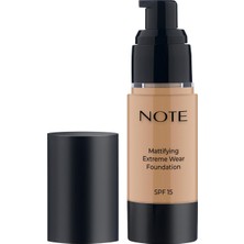 1001 Cosmetics Mattifying Extreme Wear 04 Sand Mat Bitişli Spf 15 Kapatıcı Fondöten