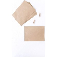 1001 Kraft Standart Zarf, 13X18 cm 10 Adet 13 x 18