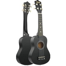 1001 UKX-901 Bk Siyah Soprano Ukulele (Askı Çanta Metod Pena)