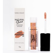 1001 Nemlendirici Lipgloss Peach Champagne 04 Dudak PARLATICISI%100 Doğal