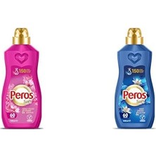 1001 Seti | Yumuşatıcı Gülün Büyüsü 1440 ml X1 + Mavi Orkide 1440 ml X1