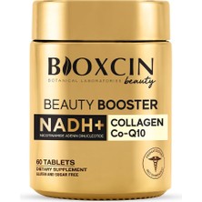 1001 Beauty Booster – Nadh, Tip I-Iıı Kolajen, C Vitamini, Hyalüronik Asit, Biotin, Koenzim Q10 ve Çi