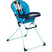 1001 Disney Baby Hauck Mac V-Mickey Blue Iı Yüksek Sandalye, Renkli, Büyük Yemek Masası, Desenli - Ma