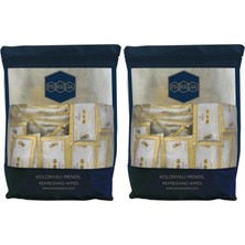 1001 Kolonyalı Mendil 5X10 Doypack Limon (2 Paketi)